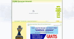 Desktop Screenshot of pkbmgenerasiamanah.or.id