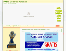 Tablet Screenshot of pkbmgenerasiamanah.or.id